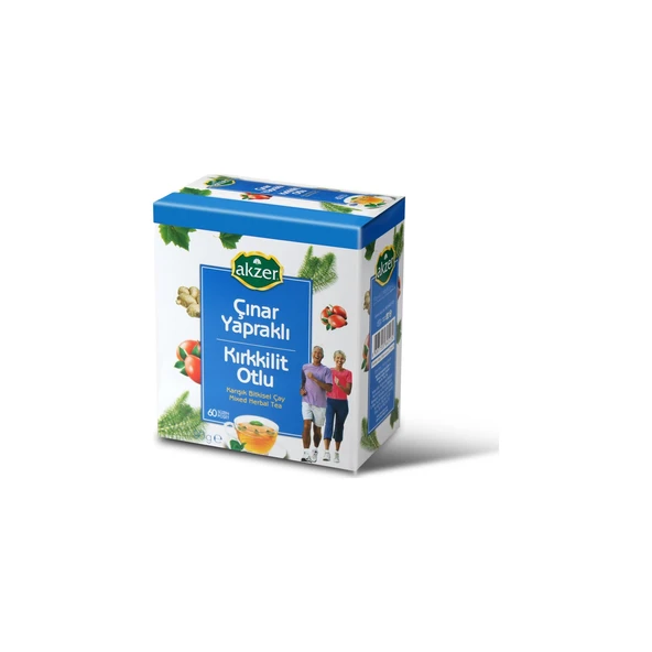 Akzer Çınar Yapraklı Kırkkilit Otu 60 Süzen Poşet ürün görseli 1