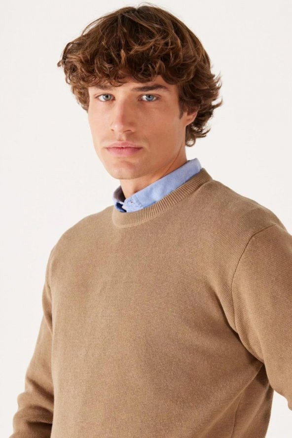 Wrengler Yuvarlak Yaka Erkek Kazak W22210660 - 4