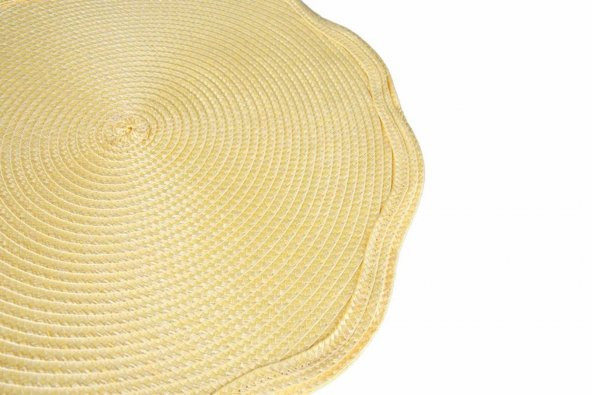 Porland Priya Sarı Amerikan Servis 38cm 6lı 04STY007367 - 2