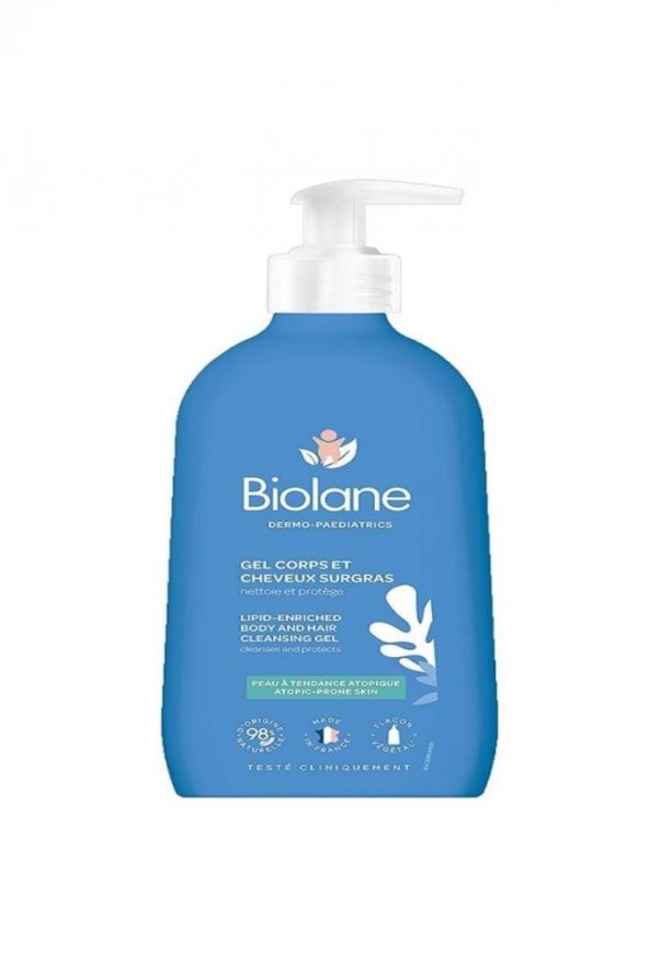 Biolane Lipid-Enriched Body And Hair Cleansing Gel 350 ml
