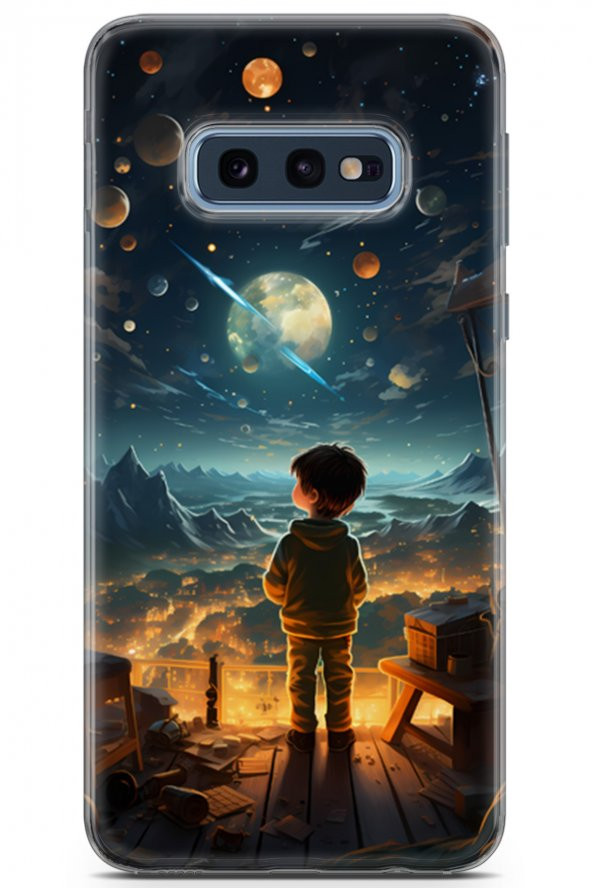 Samsung Galaxy S10e Kılıf Seri Fresh 13 Çocuk Bilim Case Kapak