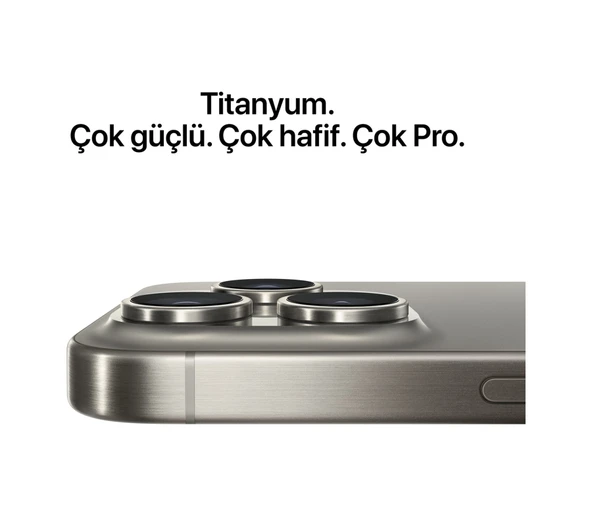 Apple iPhone 15 Pro Max 512 8 GB RAM 5G (Apple Türkiye Garantili) Siyah - 6