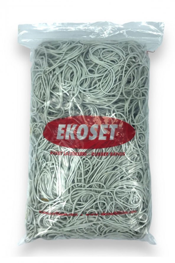 Ekoset Beyaz Paket Lastiği 120mm 1Kg - 3