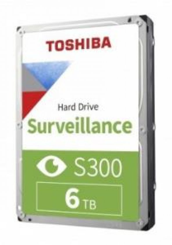 6TB TOSHIBA 5400RPM S300 PRO SATA3 256MB 7/24 HDWT860UZSVA 3 YIL GARANTİ