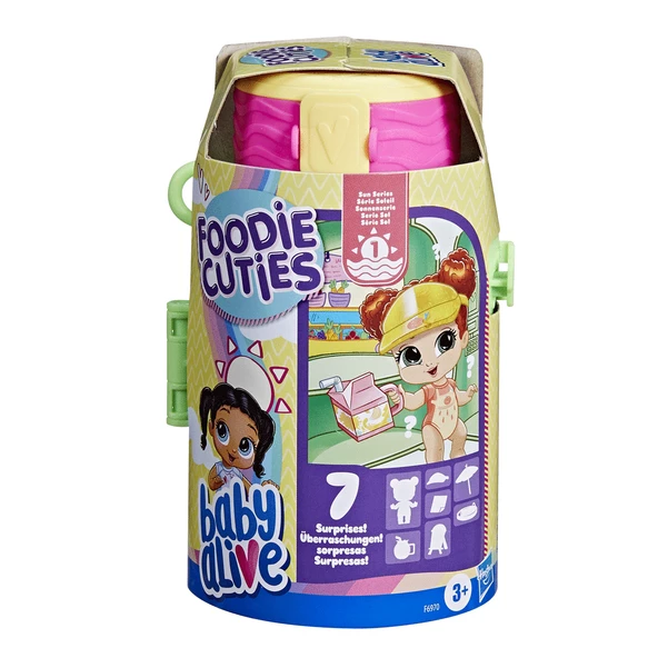 F6970 Baby Alive, Foodie Cuties Sürpriz Matara +3 yaş