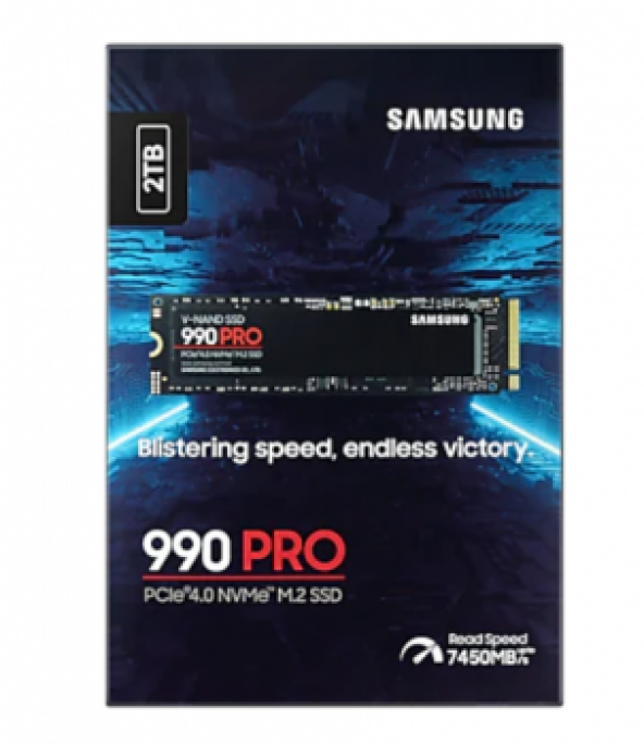 2TB SAMSUNG 990 PRO 7450/6900MB/s M.2 NVMe MZ-V9P2T0BW - 1