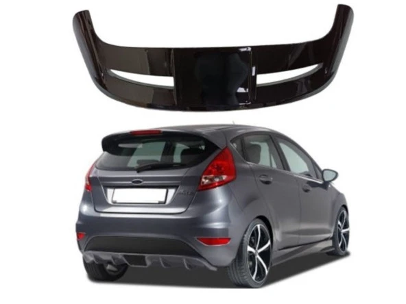Autogp Ford fiesta st bagaj üstü spoiler pianoblack 2008 / 2014