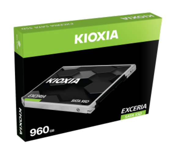 960GB KIOXIA EXCERIA 2.5&quot 3D 555/540 MB/sn 3Yıl (LTC10Z960GG8) - 2