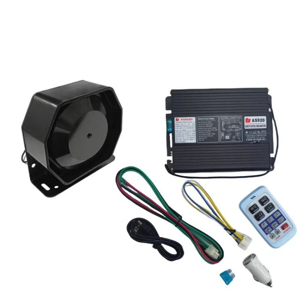 Space Polis itfaiye ambulans sireni uzaktan kumandalı metal /SSSR45-1