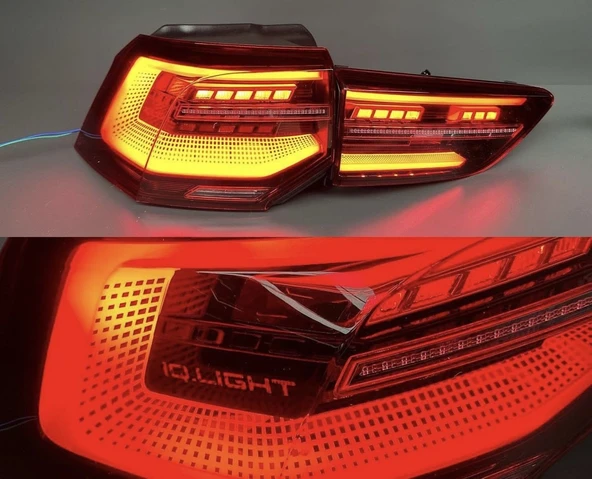 Autogp Vw golf 8 stop lambası takımı ledlii iq light logolu 2021+ - 3