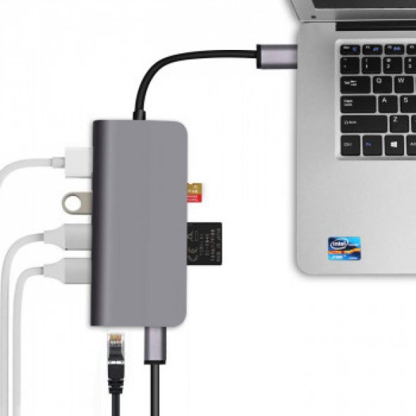 CODEGEN CDG-CNV40 TYPE-C TO 3.0/HDMI/TYP-C/RJ45/SD - 3