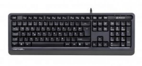 A4 TECH FK10 FN-MULTIMEDYA F KLAVYE USB GRİ - 1