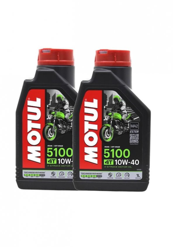 BAJAJ PULSAR-CBR-NK250-RX3 MOTOR YAĞI MOTUL 10-40 5100 2LT ürün görseli