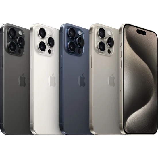Apple iPhone 15 Pro Max 512 GB Mavi Titanyum  ( Apple Türkiye Garantili ) - 3