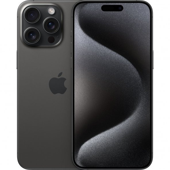 Apple iPhone 15 Pro Max 256 GB Siyah Titanyum - 2