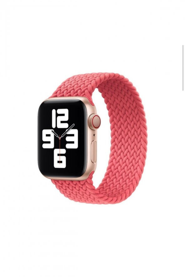 Sgf Store Apple Watch Kordon 2 3 4 5 6 Seri 42 Mm Ve 44 Mm Örgü Solo Loop Kordon Kayış
