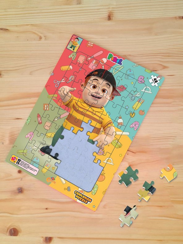 Pırıl Canlanan Puzzle - Cesur- Rap Yaparken (Sürpriz Pırıl Hediyesi) - 2