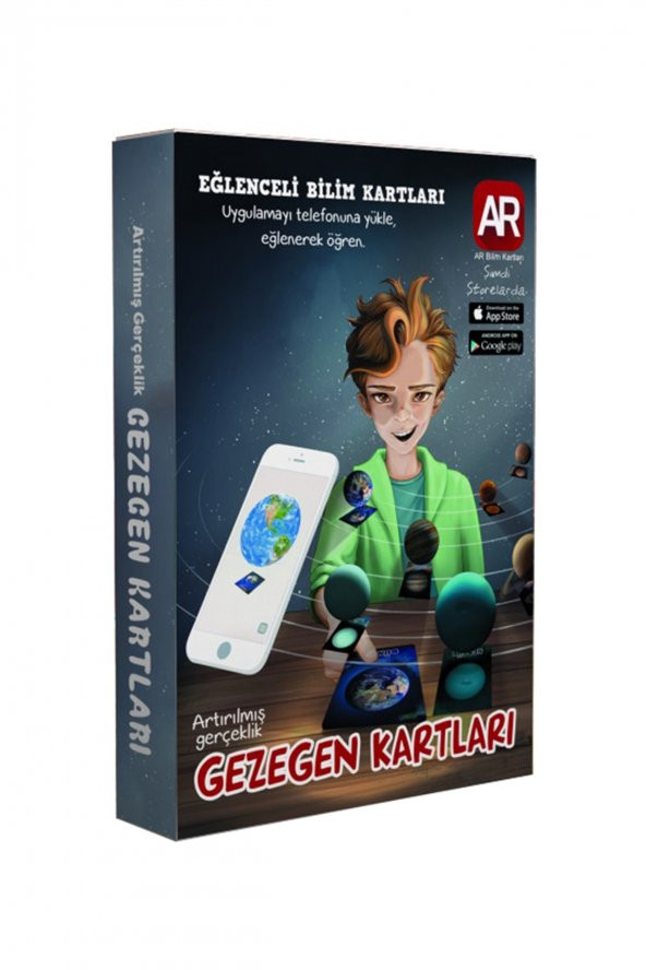 Artırılmış Gerçeklik Gezegen Kartları - 1