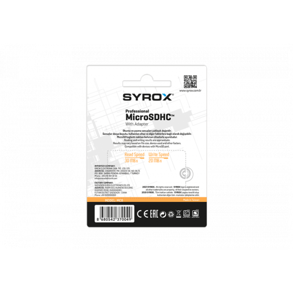 MC8 8GB Micro Sd Hafıza Kartı - 3