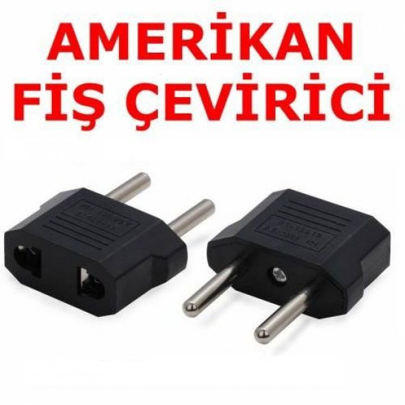 Amerikan Tipi Priz Dönüştürücü Fiş Çevirici Adaptörü Aparatı