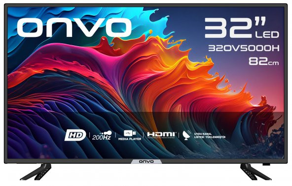 Onvo 32ov5000h HD 32" 82 Ekran Uydu Alıcılı LED TV