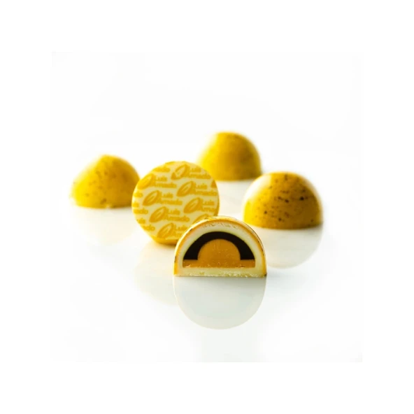 Polikarbon Yuvarlak Pralin Çikolata Kalıbı 10.5 gr | Cm-3262 ürün görseli