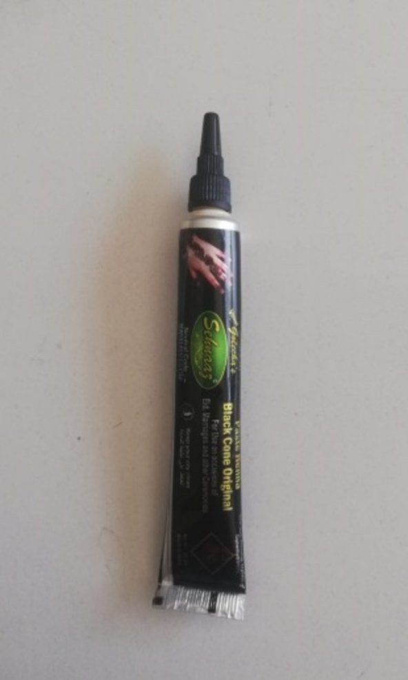 Hint Kınası Siyah Renk Geçici Dövme Hint Kınası Tattoo + 1 Sayfa Şablon Hediye