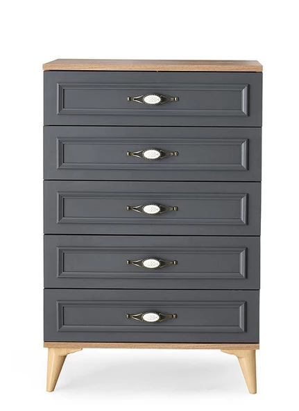 Irmak 5 Çekmeceli Şifonyer 70x46x105cm - 3