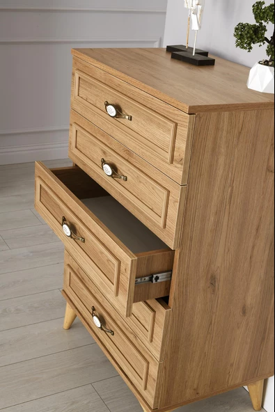 Irmak 5 Çekmeceli Şifonyer 70x46x105cm - 6