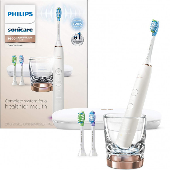 Philips Sonicare DiamondClean Smart 9300 Elektrikli Diş Fırçası - Rose Gold