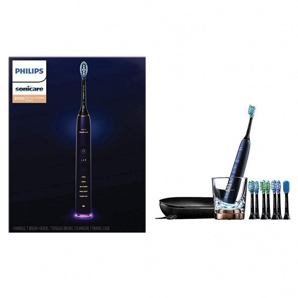 Philips Sonicare DiamondClean Smart 9700 Elektrikli Diş Fırçası - Mavi