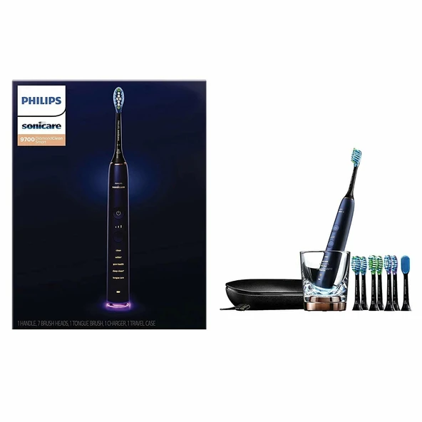 Philips Sonicare DiamondClean Smart 9700 Elektrikli Diş Fırçası - Mavi