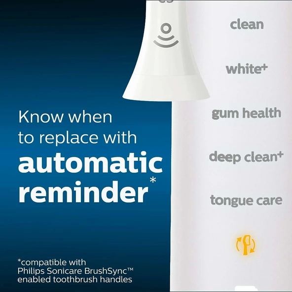 Philips Sonicare C3 Premium Diş Fırçası Başlıkları - 4 Adet - HX9044/65 - 4