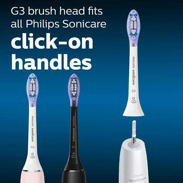 Philips Sonicare G3 Premium Diş Fırçası Başlıkları - 4 Adet - HX9054/65 - 4