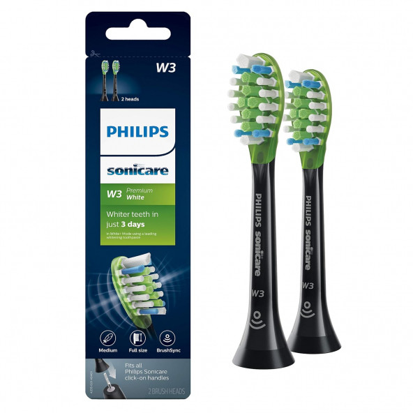 Philips Sonicare W3 Premium Diş Fırçası Başlıkları - 2 Adet - HX9062/95