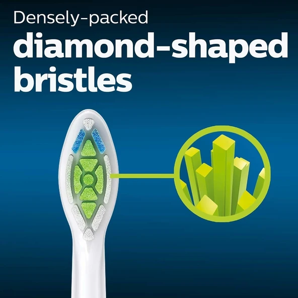 Philips Sonicare W DiamondClean Diş Fırçası Başlıkları - 4 Adet - HX6064/65 - 2