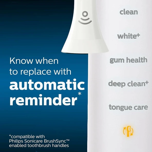 Philips Sonicare G3 Premium Diş Fırçası Başlıkları - 2 Adet - HX9052/65 - 4