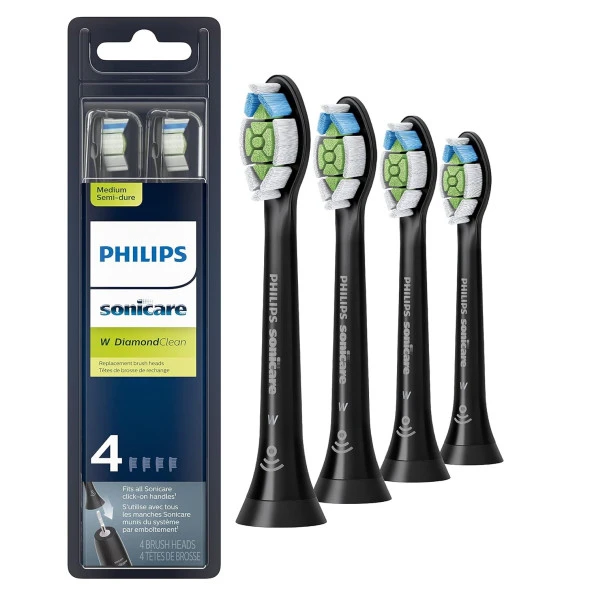 Philips Sonicare W DiamondClean Diş Fırçası Başlıkları - 4 Adet - HX6064/95