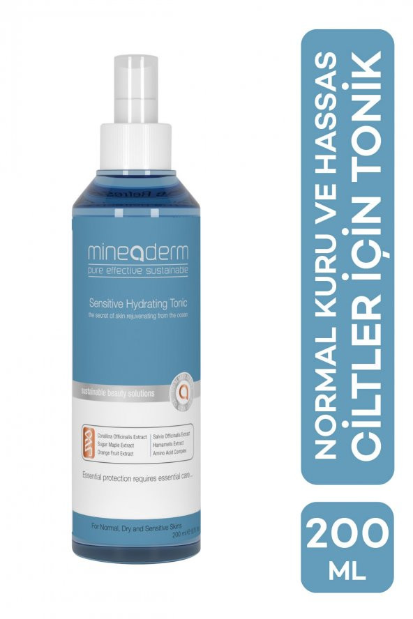 Mineaderm Normal Kuru Ve Hassas Ciltler İçin Tonik / Sensitive Hydratink Tonic