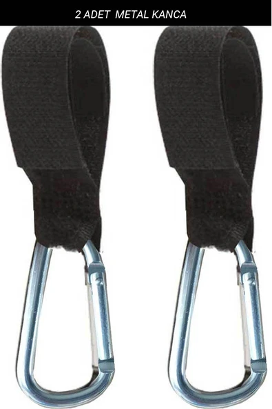RevuBaby ATOM Bebek Arabası Çanta Asma Aparatı Puset Kancası & Bebek Arabası Askı Aparatı 5 Li Paket - 3