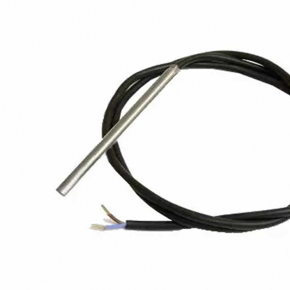 Çelik Sensör Başlığı 4x50mm Kılıf  Sıcaklık Isı Sensör Kutusu Metal Tüp Boru D818b20 Ntc Lm35 PT100 - 8