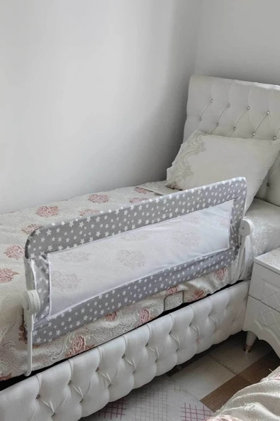 RevuBaby Festival Pratik Katlanır Çocuk & Bebek Yatak Bariyeri Bebek Düşme Önleyici Yatak Korkuluğu