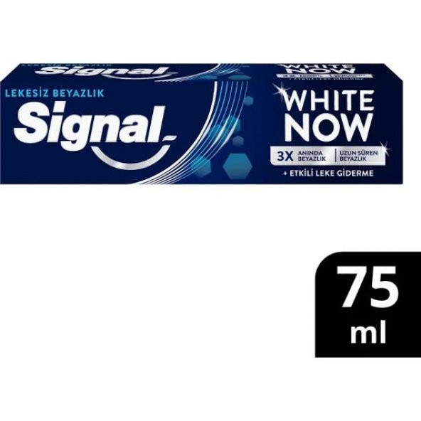 Signal Whıte Now Lekesiz Beyazlık Diş Macunu 75 Ml