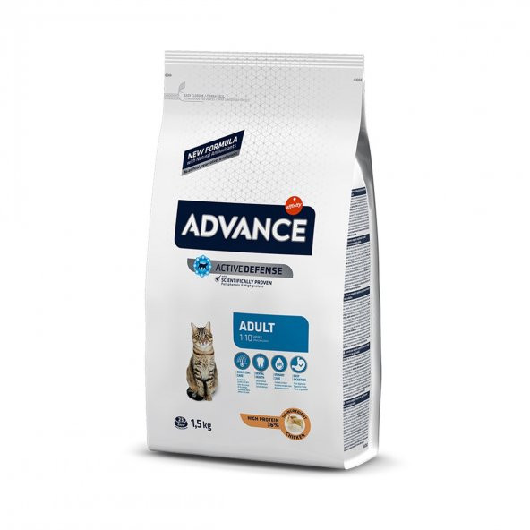 Advance Cat Tavuklu Yetişkin Kedi Maması 1.5Kg