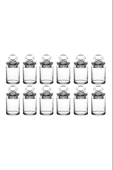 Paşabahçe 95104 Kitchen Mini Baharatlık Kavanoz 240 Cc 12 Adet