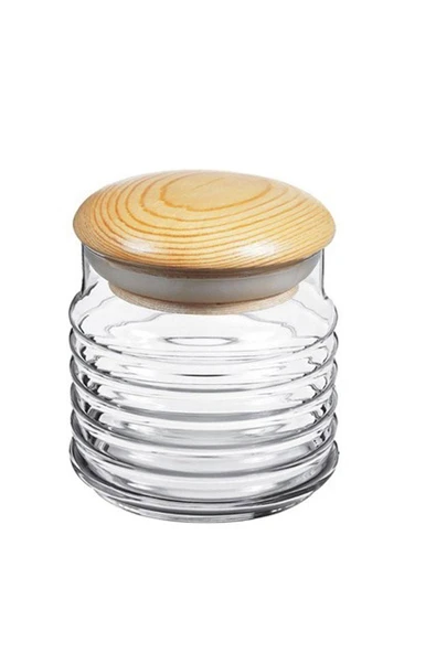 Paşabahçe Babylon Ahşap Kapaklı Kavanoz 43163 - Resim 2