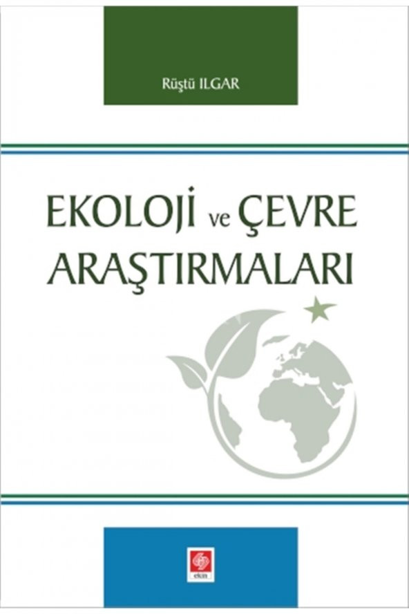 Ekoloji ve Çevre Araştırmaları Rüştü Ilgar - 2