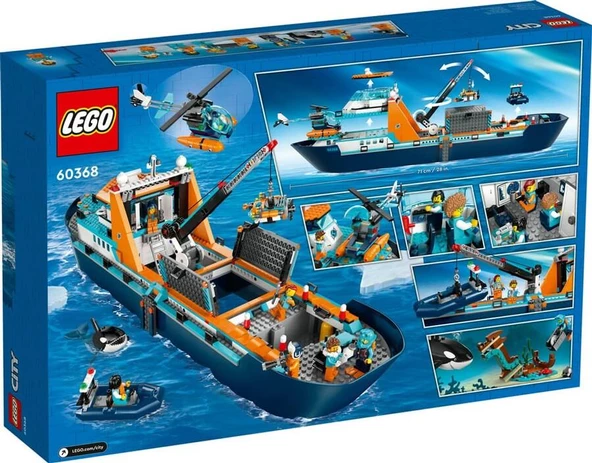 LEGO City 60368 Arctic Explorer Ship - 2