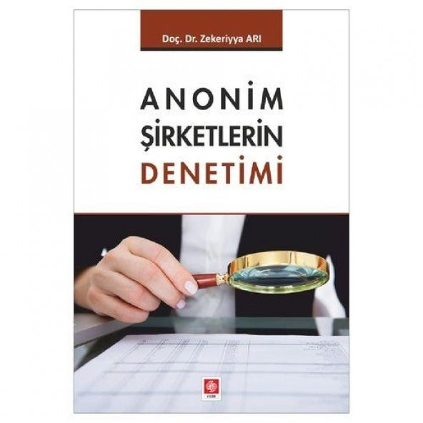 Anonim Şirketlerin Denetimi Zekeriyya Arı