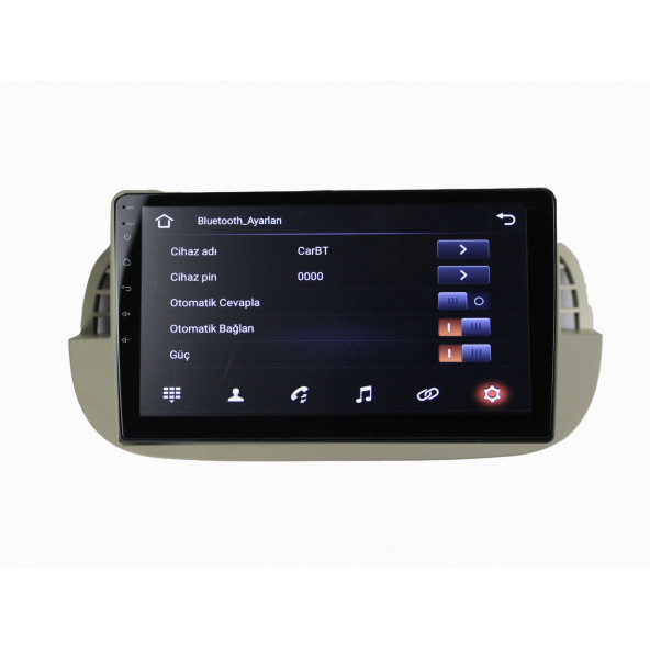 Fiat 500C 2011-2015 4 Gb Multimedya Kamera Dahil - 5